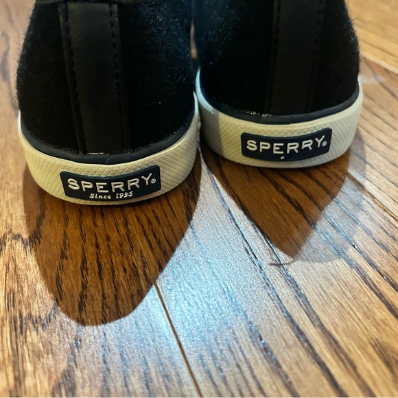 Women’s wool blend top-sider lace up sneakers size 7 - Picture 3 of 5